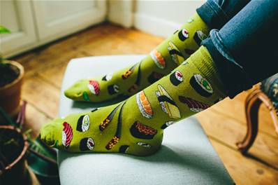 Chaussettes femme Sushis