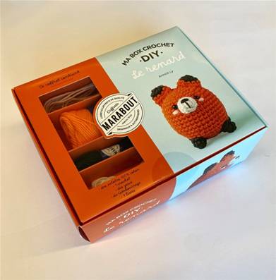 Ma box crochet renard Apily - Éditions Marabout