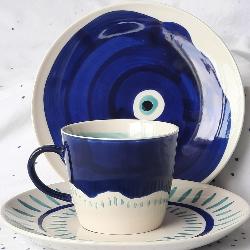 Tasse à thé GREEKA 35 cl points