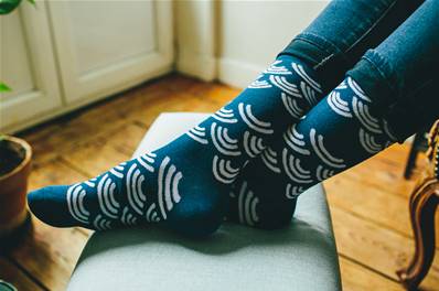 Chaussettes motif japonais T41-46