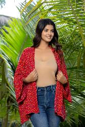 Veste manches kimono