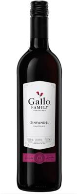 Vin rouge CALIFORNIE Gallo ZINFANDEL 75cl