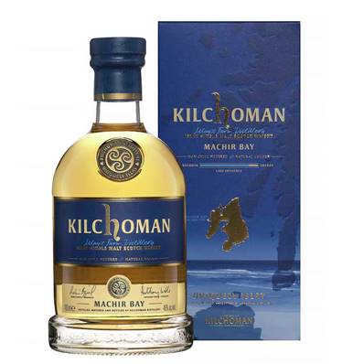 Whisky tourbé KILCHOMAN Machir Bay 46° 70cl avec étui