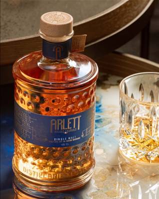 Whisky Arlett fût rhum 70cl 48°