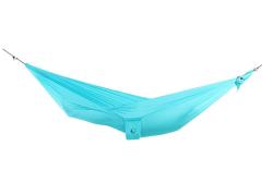 Hamac en toile de parachute 1 personne pliable TURQUOISE