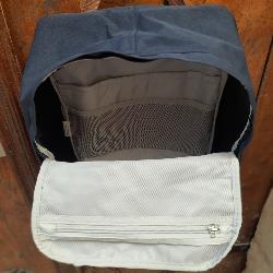 Sac à dos imperméable bleu