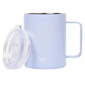 Mug de transport double paroi inox Bleu 35ml