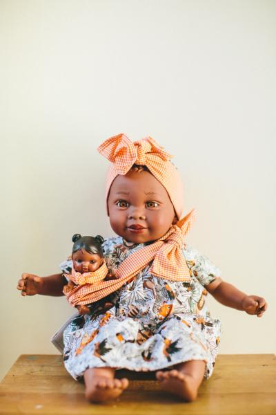 Poupée Africaine Aya et son bébé