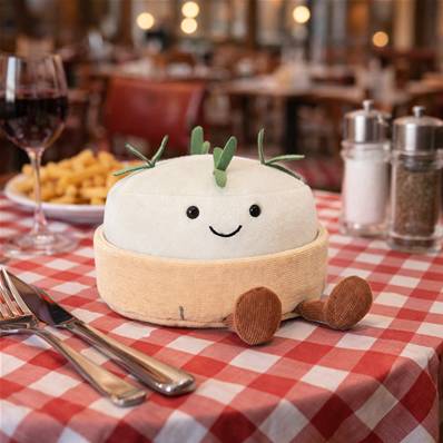 Peluche Jellycat camembert rôti