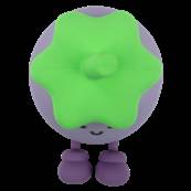 Veilleuse enfant Aubergine LED en silicone tactile USB