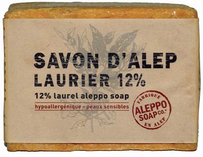 Savon d'Alep 12% laurier 200g BIO Tadé