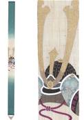 Décoration artisanale japonaise Casque de samourai 170 cm