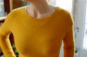 Pull col rond taille unique