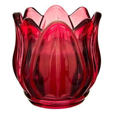 Bougie parfumée Fleur de Rose 75 g rouge