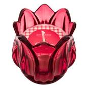 Bougie parfumée Fleur de Rose 75 g rouge