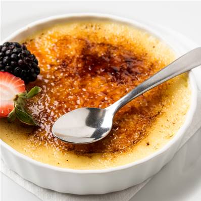 Café moulu parfumé Crème brûlée