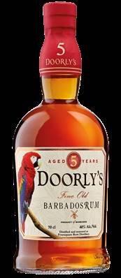 RHUM RUM Doorlys 5 ANS Barbades 70cl 40°