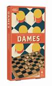 Jeu de dame en bois vintage