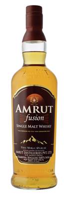 Whisky AMRUT INDE fusion 70cl 50° avec tube