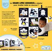 Livre d'Éveil Sensoriel À Déplier