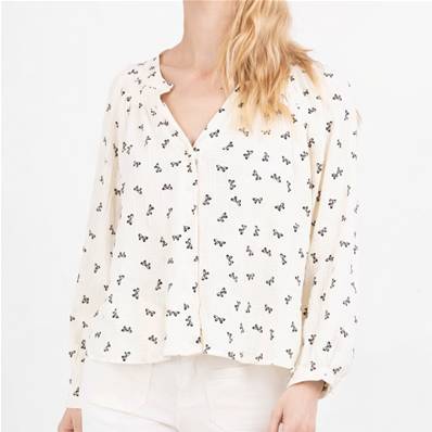Chemise motif nœud pap