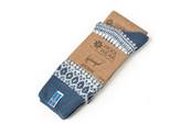 Chaussettes 60% laine flag islande bleu 39-42