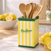 Vase Della Positano Jaune et Vert