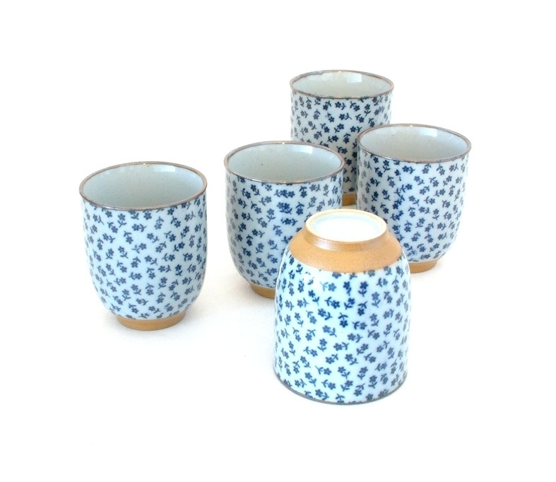 Tasse  th japonaise petite fleur