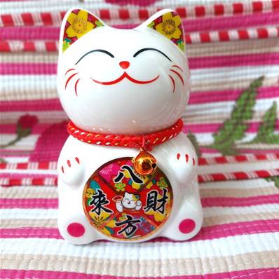 Maneki neko tirelire monnaie