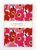 Carnet de notes Grosses fleurs roses