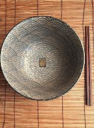 Bol  ramen vaguebrun 20 cm X h10cm