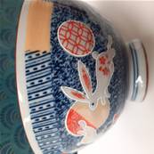 Duo de Bols Japonais Lapins