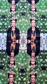 Etole Frida Kahlo laine viscose 1