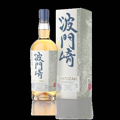 Whisky HATOZAKI Pure malt JAPON 70 cl 46° avec étui.