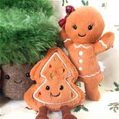 Jolly Gingerbread : La peluche pain d'épice la plus adorable de Noël !