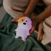 Veilleuse enfant Chien LED en silicone tactile USB