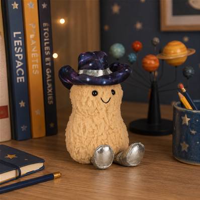 Peluche Jellycat Amuseable Peanut Space Rodeo