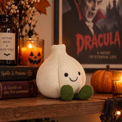 Peluche Jellycat amuseables garlic