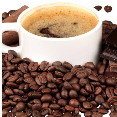 Café moulu parfumé chocolat