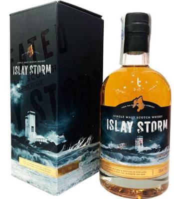 Whisky tourbé ISLAY STORM 70 cl avec étui 40° ECOSSE