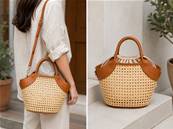 Sac canne evasé 6601 coffee