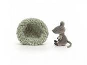 Peluche souris qui hiberne Jellycat 12cm