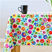 Nappe fleurie polonaise Lowicki 140x200cm