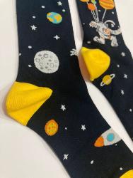 Chaussettes homme astronaute dans l'espace T41-46