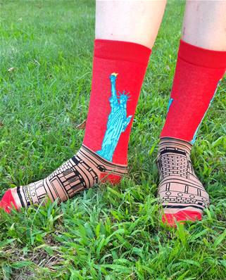 Chaussettes Statue de la liberté