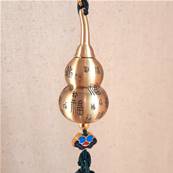 Porte-cl clochette en mtal grav avec motifs
