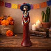 Statut mexicaine squelette femme