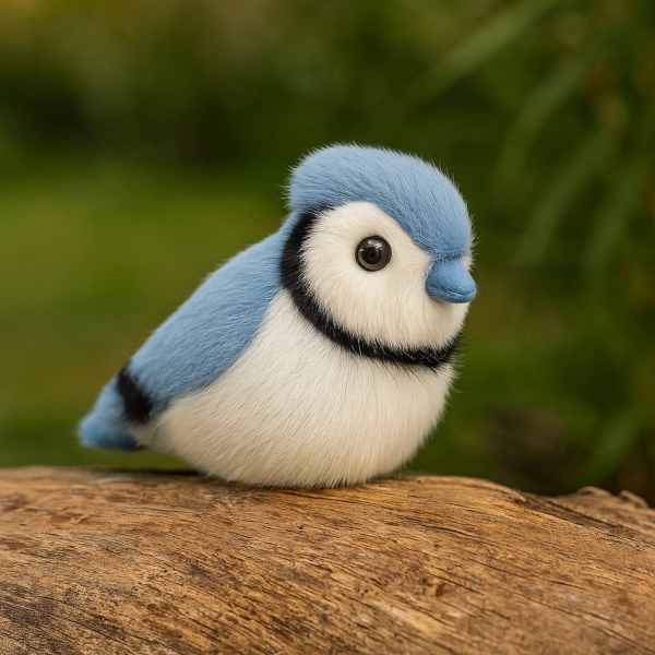 Peluche geai -Birdling Blue Jay Jellycat – Élégance et douceur venue du ciel