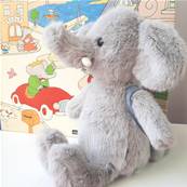 Peluche Jellycat Eléphant Sac a dos - Backpack Elephant