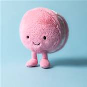 Peluche Mia Macaron framboise - Jellycat